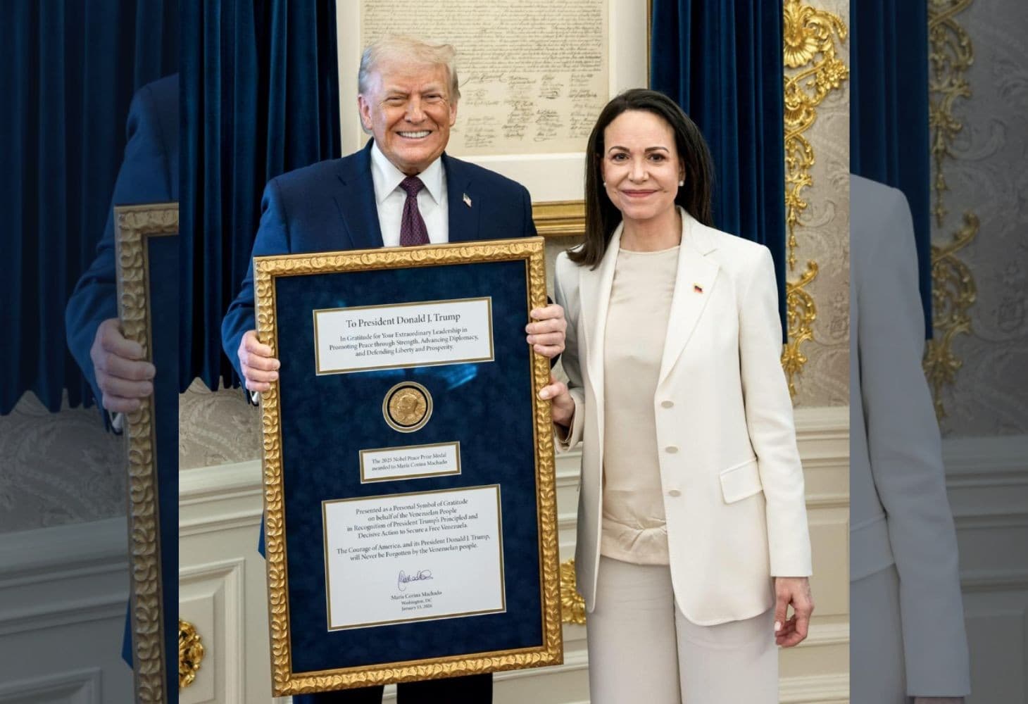 નોબેલ શાંતિ પુરસ્કાર અન્ય કોઈને સોંપી શકાય?