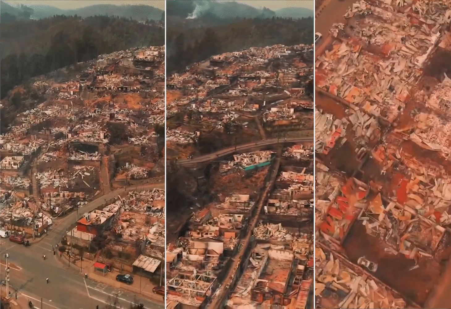 Chile wildfire emergency