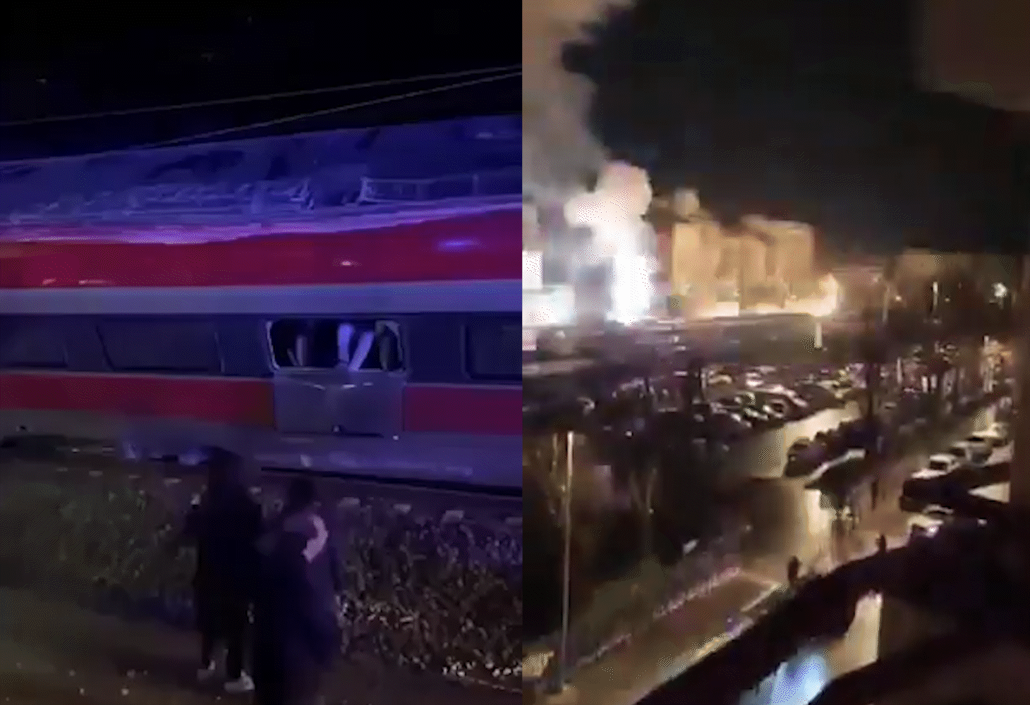 સ્પેનમાં 2 ટ્રેનો વચ્ચે અકસ્માત, 21 ના મોત