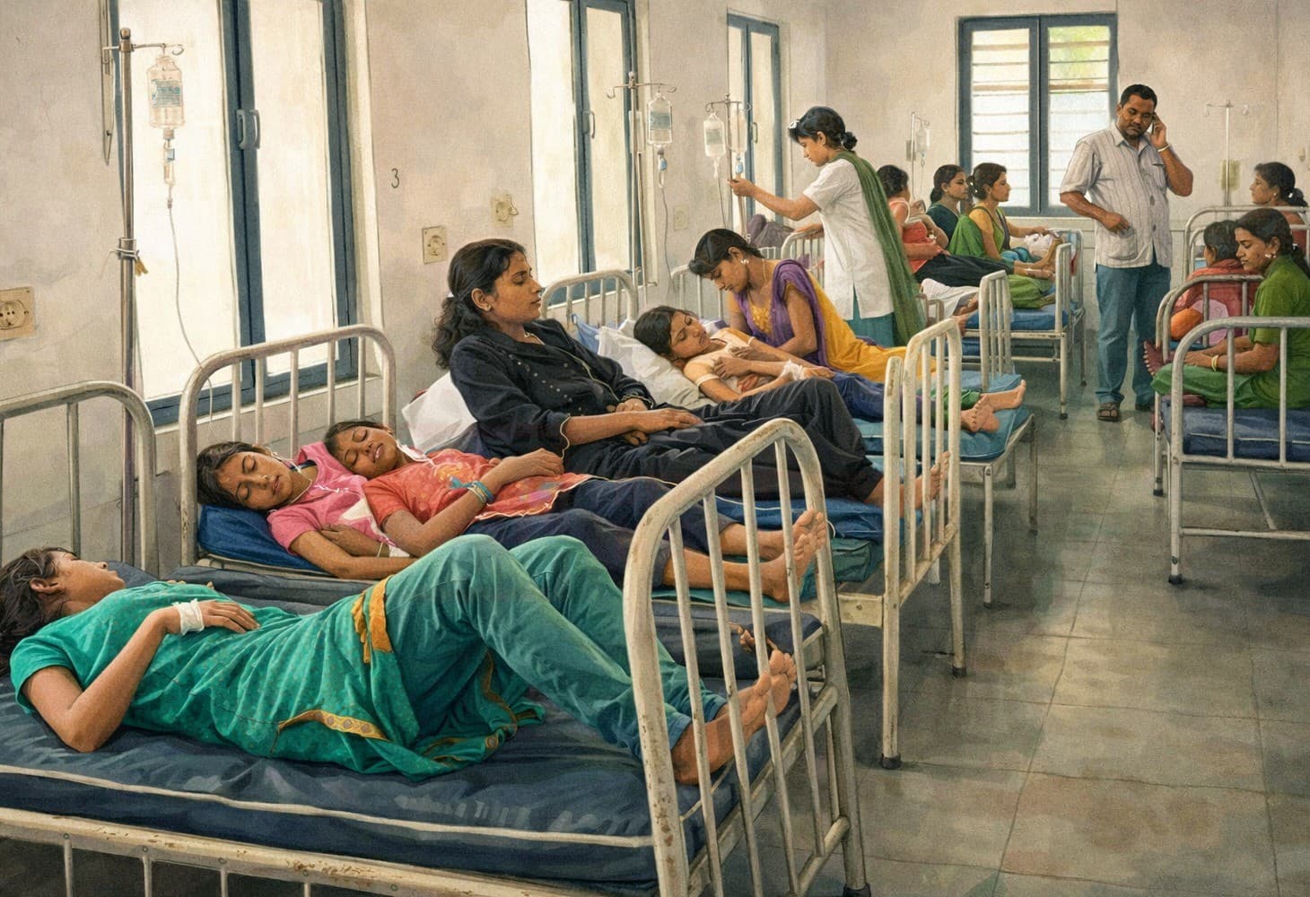 સ્કૂલની 35થી વધુ વિદ્યાર્થિનીઓને ફૂડ પોઈઝનિંગ