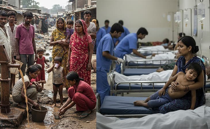 Outrage as 8 die due to contaminated water in Indore Outrage as 8 die due to contaminated water in Indore