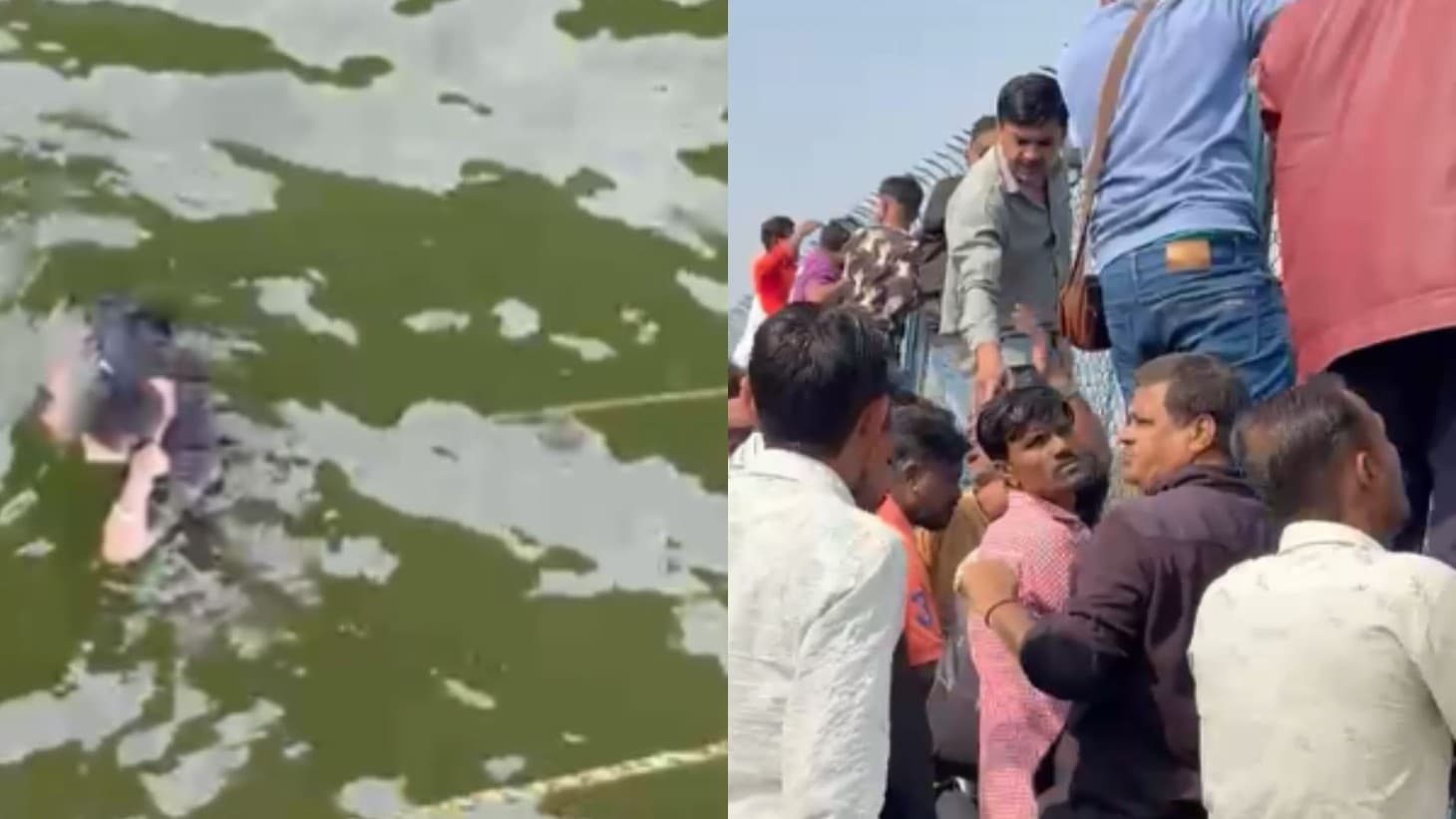 અમદાવાદ: દધિચી બ્રિજ પર યુવકનો આપઘાતનો પ્રયાસ અમદાવાદ: દધિચી બ્રિજ પર યુવકનો આપઘાતનો પ્રયાસ
