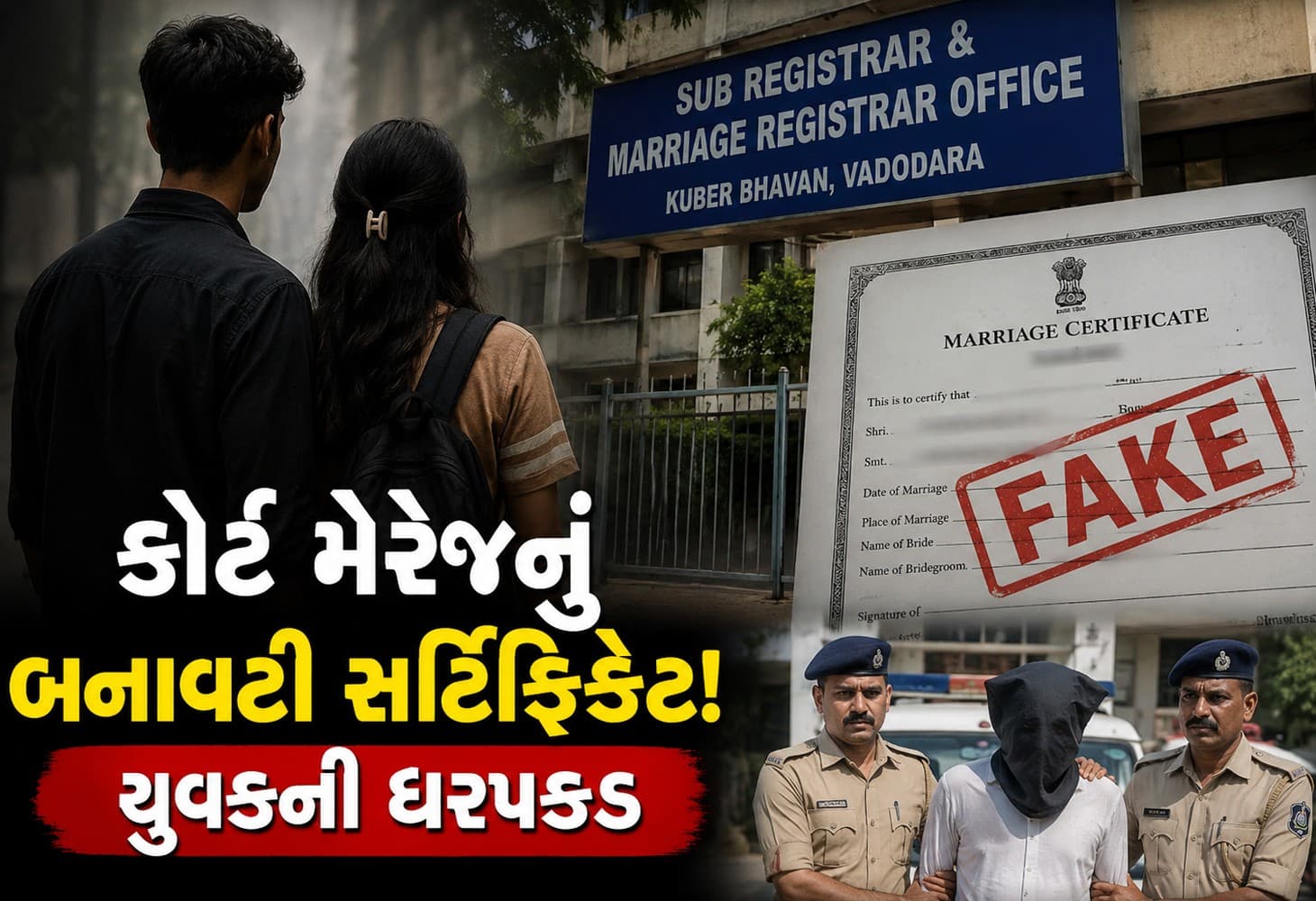 કોર્ટ મેરેજના સર્ટિફિકેટથી શરૂ થયો મામલો