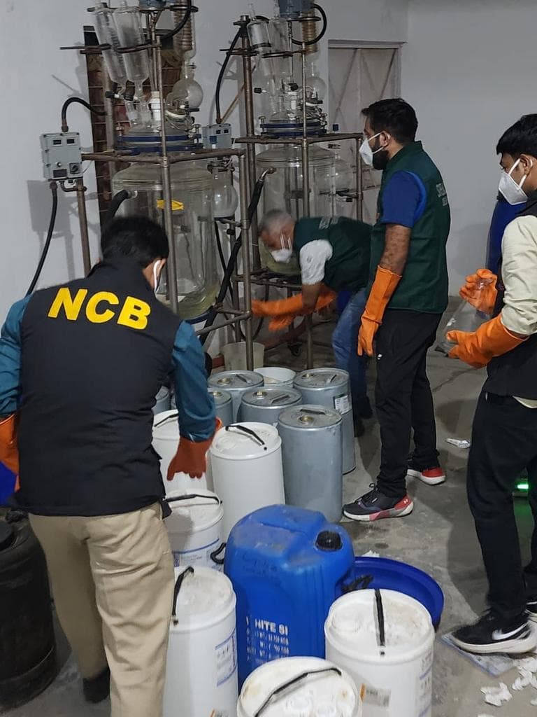 NCB team seized drugs (representative image) NCB team seized drugs (representative image)