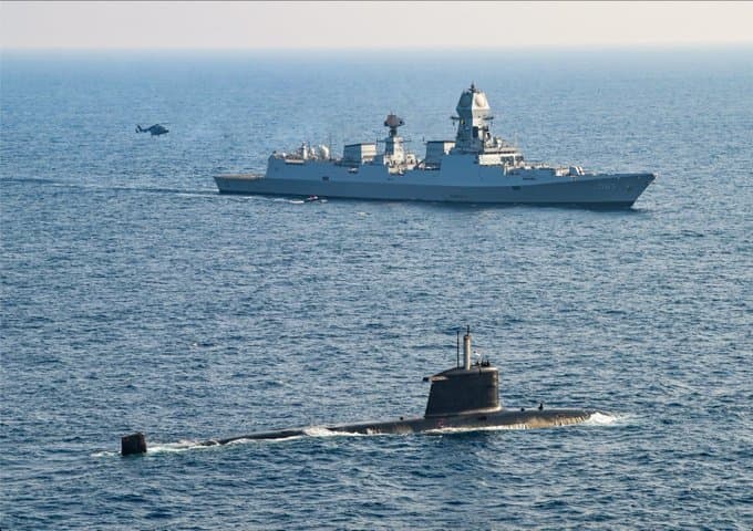 भारतीय नौसेना ने स्वदेशी समुद्री माइन का परीक्षण किया भारतीय नौसेना ने स्वदेशी समुद्री माइन का परीक्षण किया