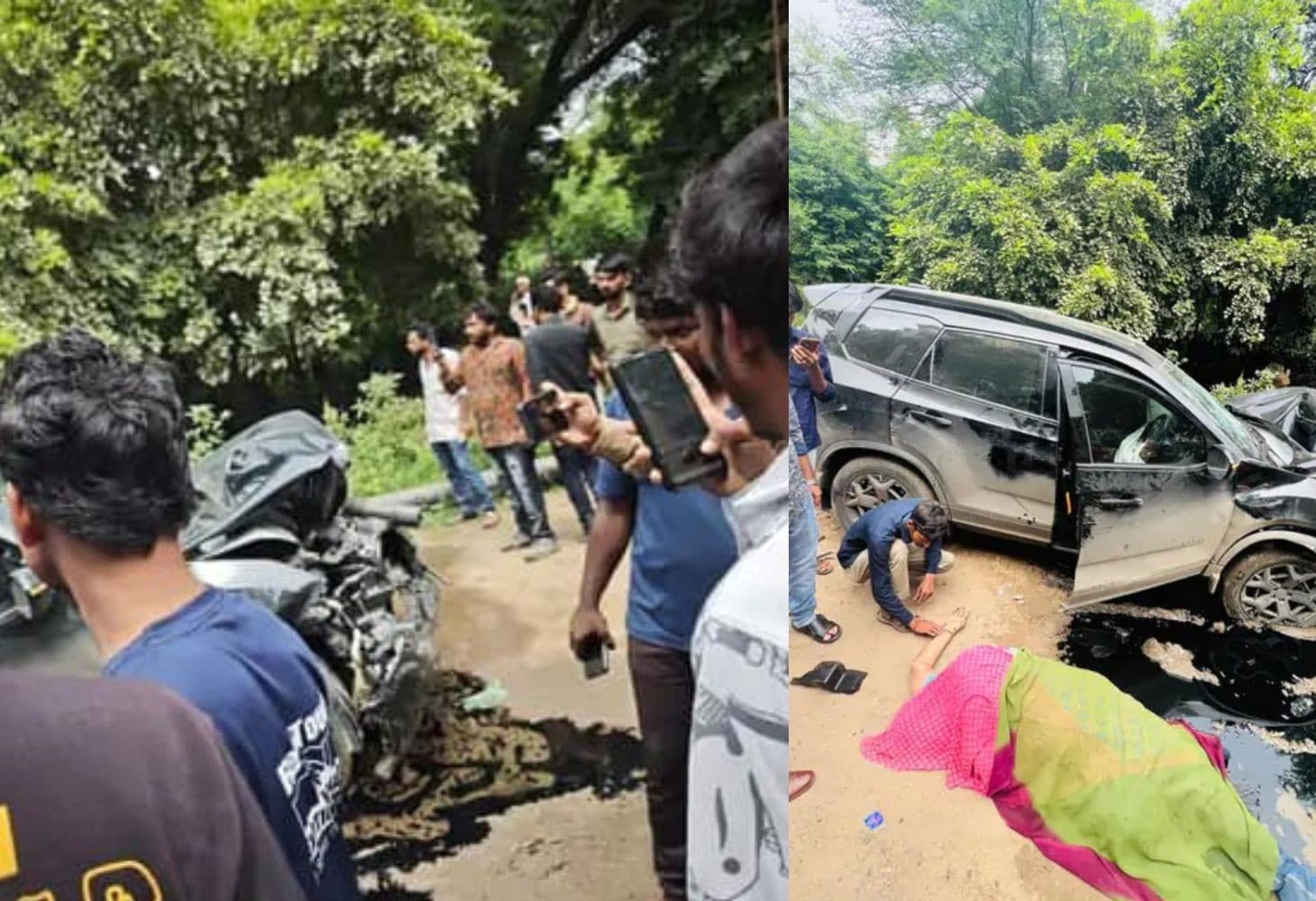 Gandhinagar SUV crash Gandhinagar SUV crash