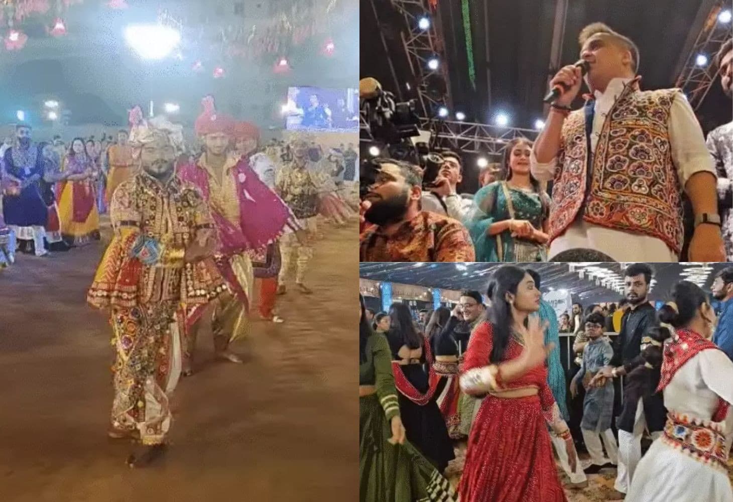 Gujarat was adorned of Garba on the ninth day of Navratri Gujarat was adorned of Garba on the ninth day of Navratri