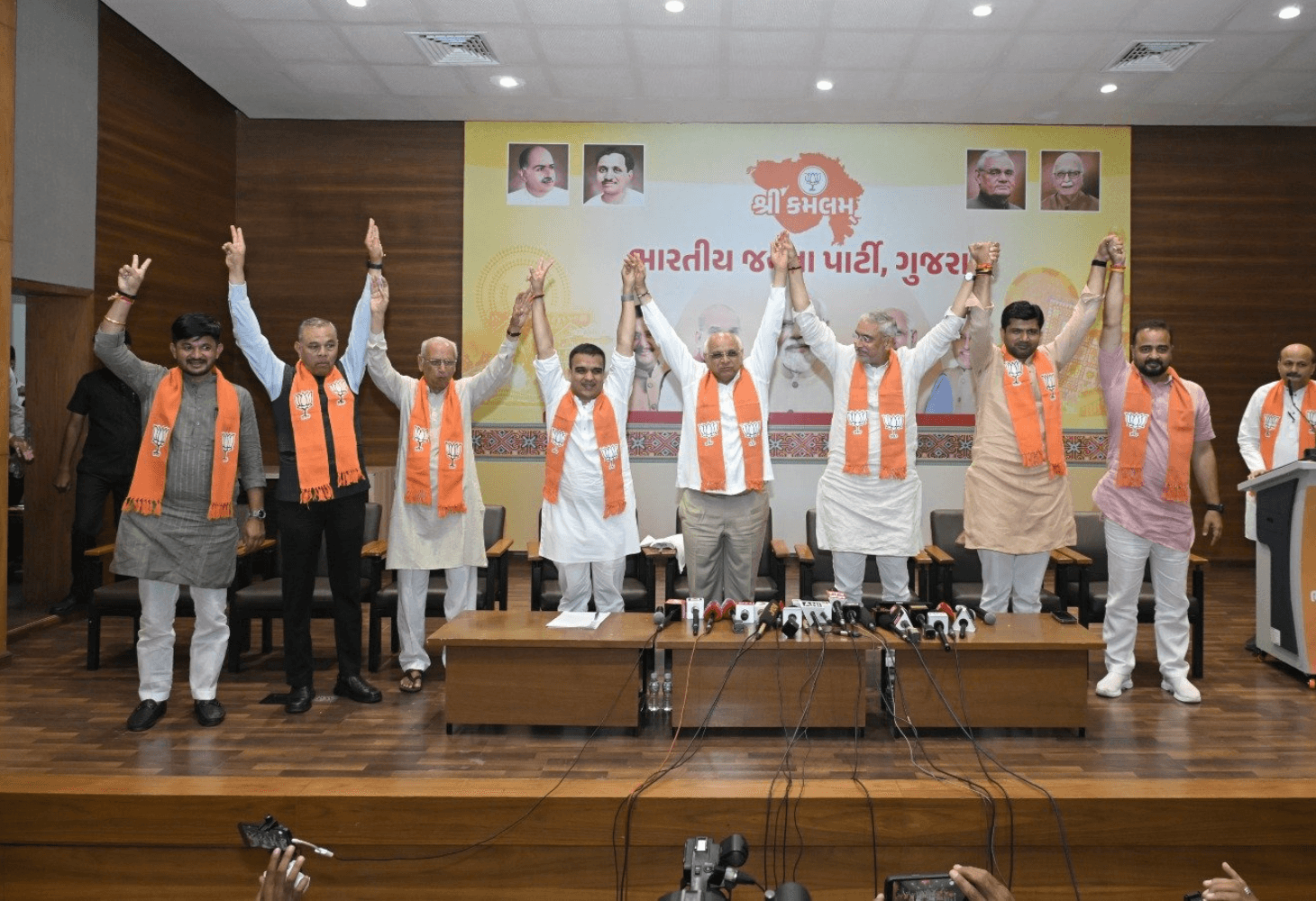 સ્થાનિક સ્વરાજની 97 ટકા સંસ્થાઓમાં ભાજપની સત્તા સ્થાનિક સ્વરાજની 97 ટકા સંસ્થાઓમાં ભાજપની સત્તા