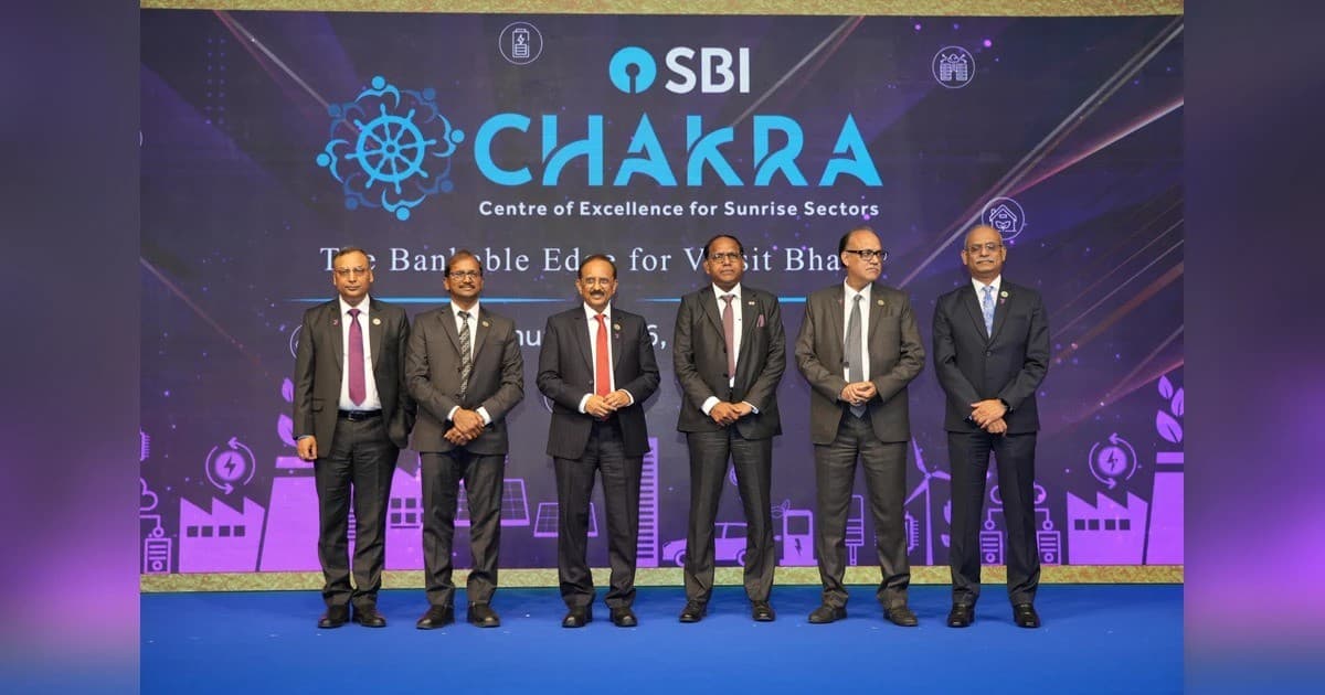 SBI's 'Chakra' project: Funding target of Rs 100 lakh crore SBI's 'Chakra' project: Funding target of Rs 100 lakh crore