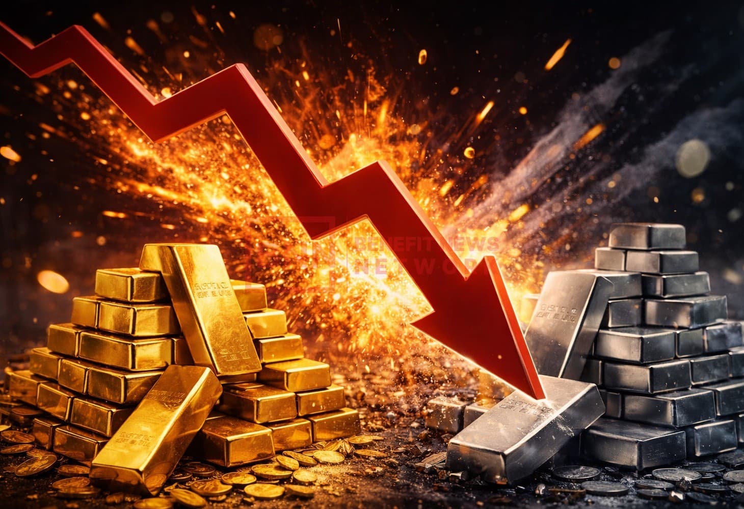 The gold and silver bubble burst! Record-breaking crash The gold and silver bubble burst! Record-breaking crash