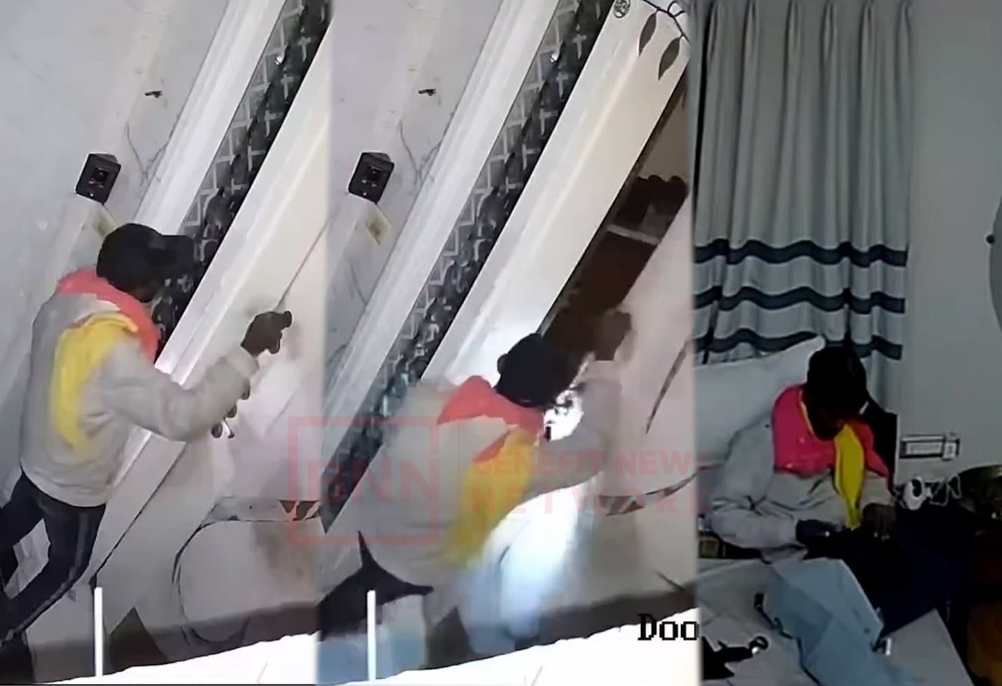 A thief broke into a businessman's house in Surat. A thief broke into a businessman's house in Surat.