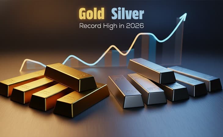 Historic rise in gold and silver prices Historic rise in gold and silver prices