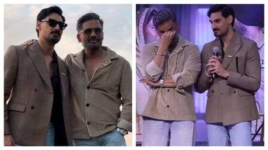 Sunil Shetty Emotional On Ahan Shetty Struggle At Border 2 Sunil Shetty Emotional On Ahan Shetty Struggle At Border 2