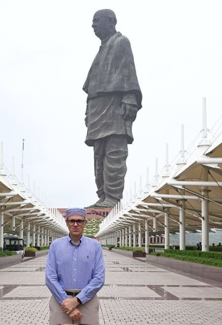 Omar Abdullah jogs along Sabarmati Riverfront Omar Abdullah jogs along Sabarmati Riverfront
