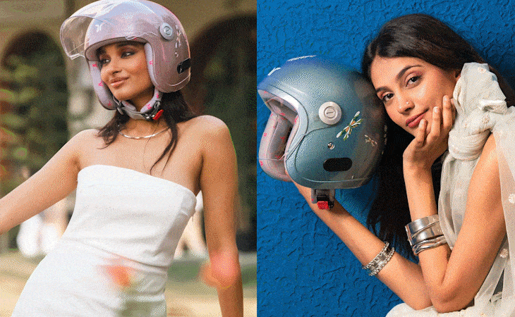 Safety with style: Special ISI helmet for women Safety with style: Special ISI helmet for women