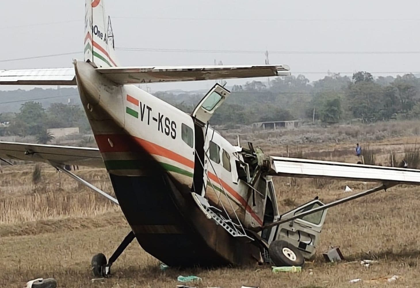 Plane crashes in Odisha, one dies Plane crashes in Odisha, one dies