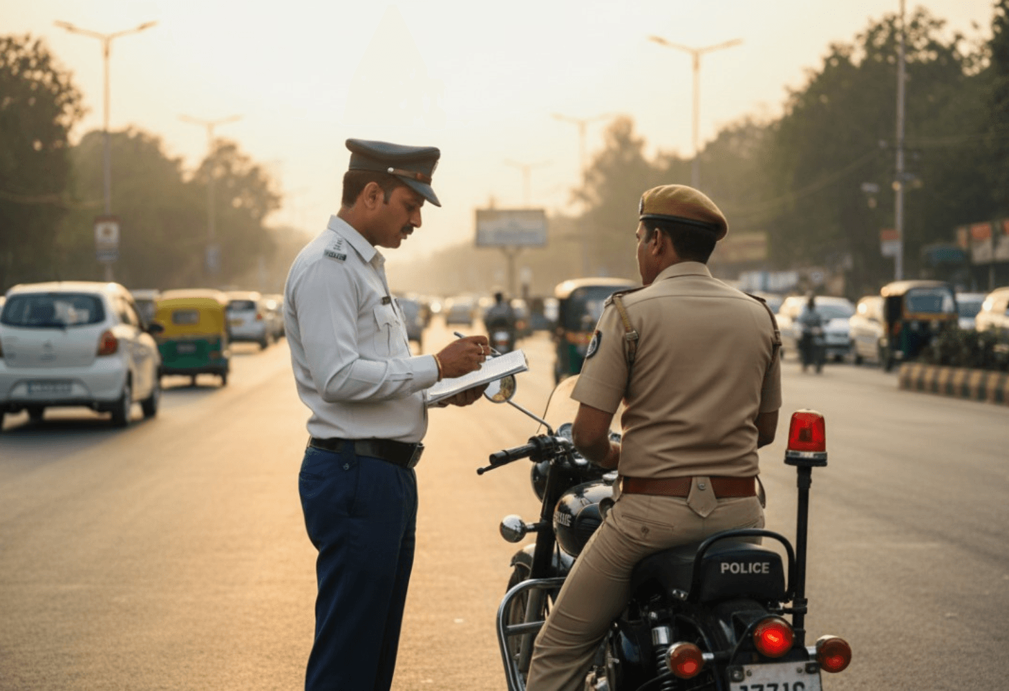 અમદાવાદ ટ્રાફિક પોલીસની લાલ આંખ: 1300 દંડાયા અમદાવાદ ટ્રાફિક પોલીસની લાલ આંખ: 1300 દંડાયા