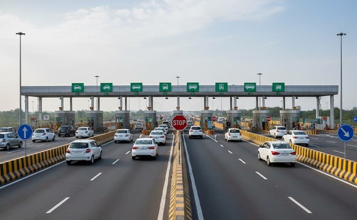 You will get a big discount of 50% on toll tax You will get a big discount of 50% on toll tax