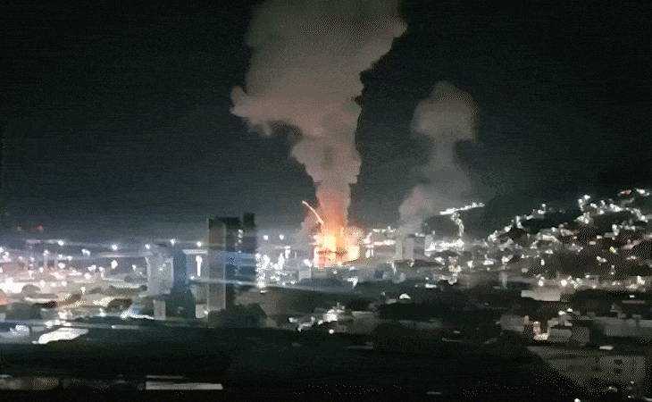 Explosion in Caracas, Venezuela Explosion in Caracas, Venezuela