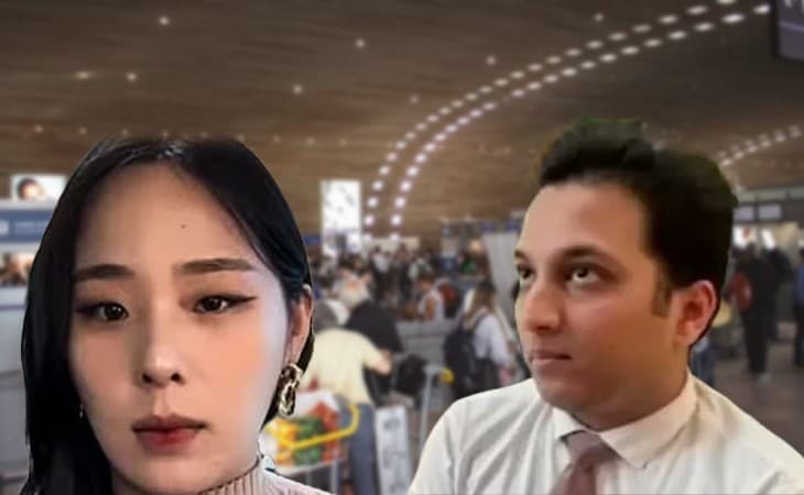 Case of mistreatment of a foreign woman at the airport Case of mistreatment of a foreign woman at the airport